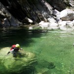 Canyoning in Italien