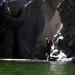 Canyoning in Italien