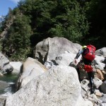 Canyoning in Italien